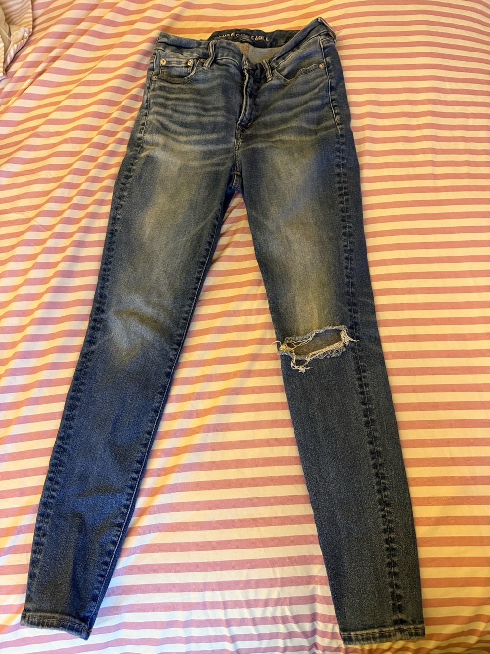 American Eagle jeans Luxe stretch skinny jeans sz 8